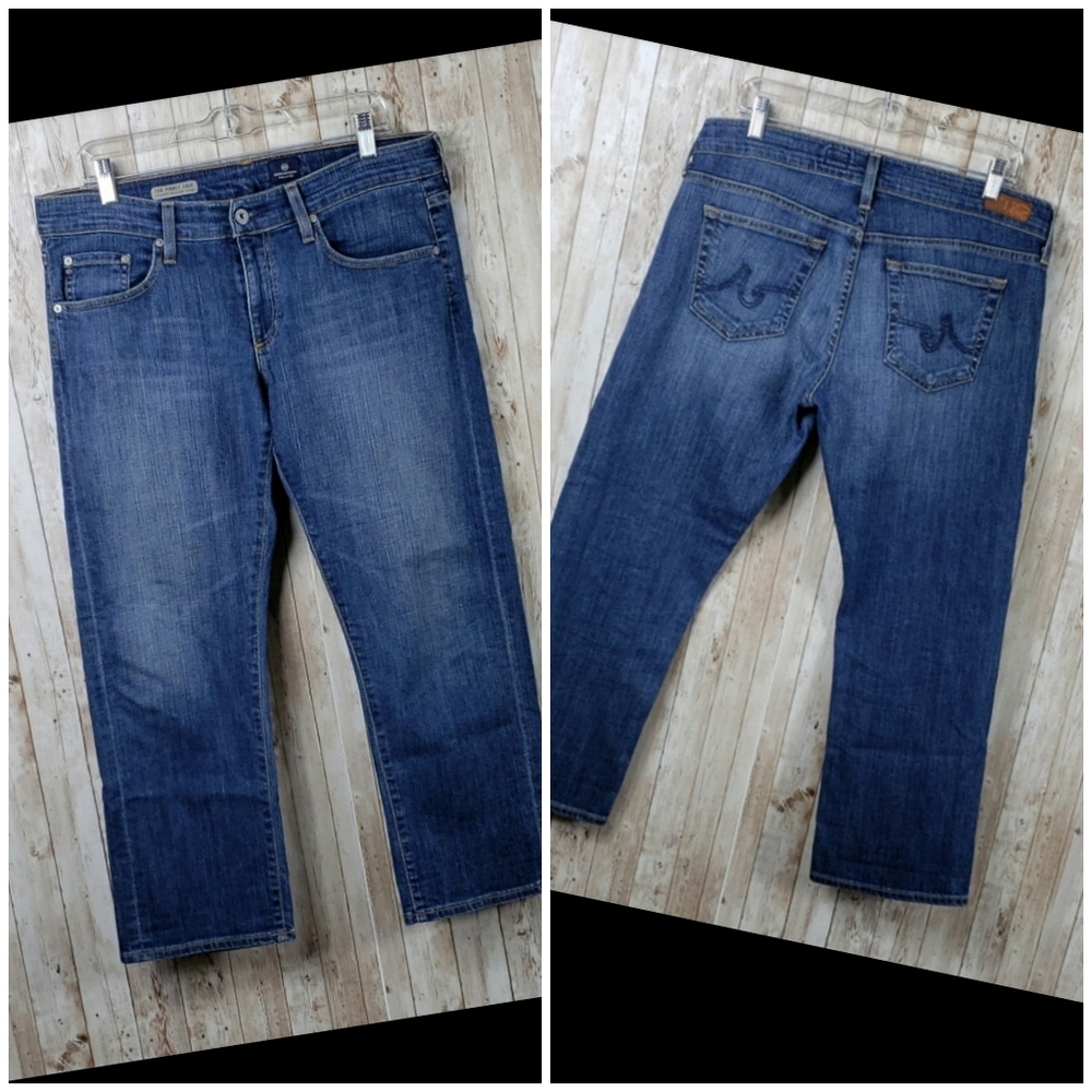 AG Adriano Goldschmied The Tomboy Crop Sz 31